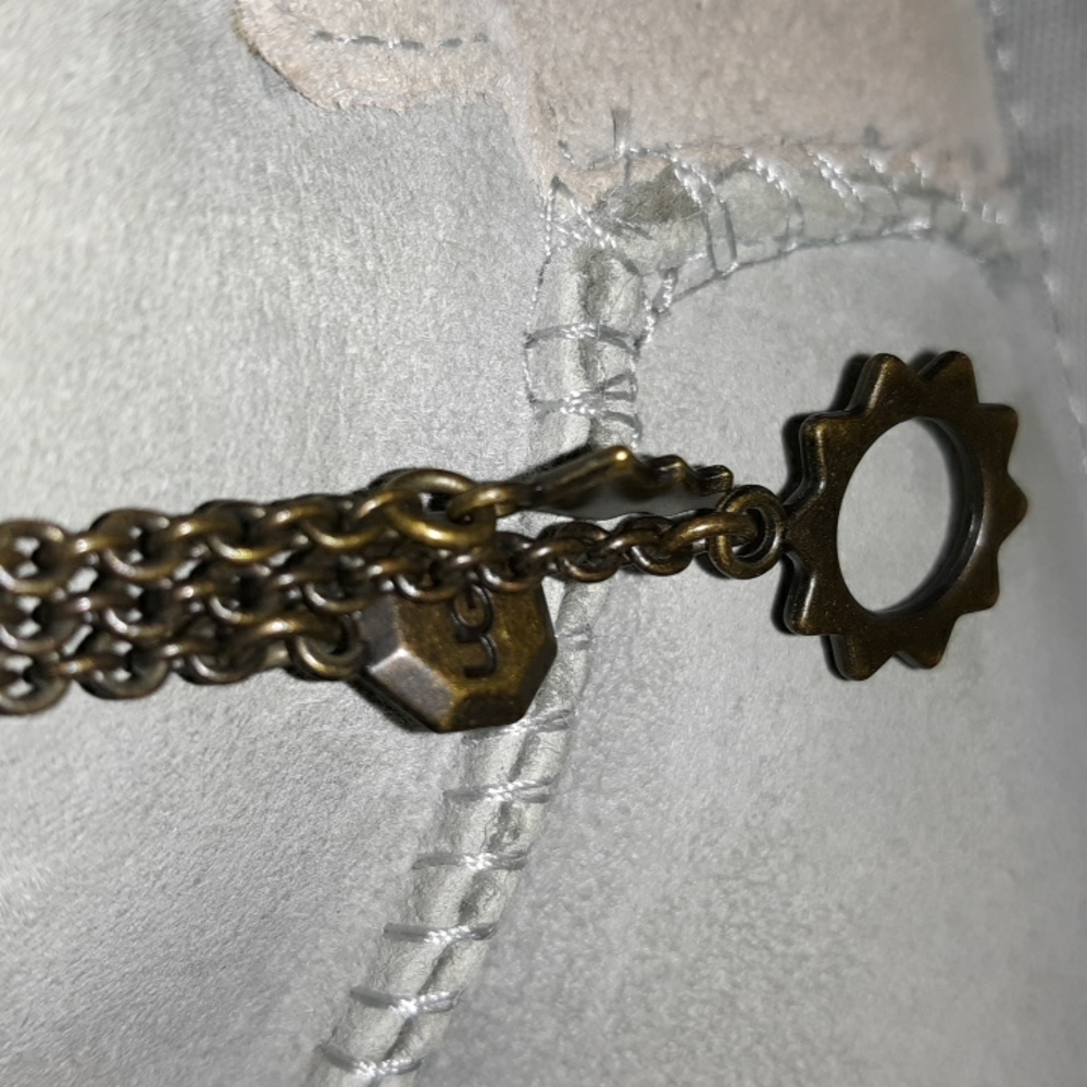 UGG Limited Edition "Azalea" Charm Boots-Light Mint/Gray/Cream - Picture 10 of 16